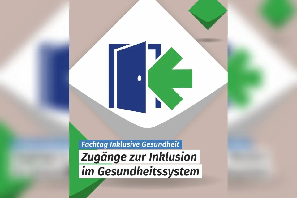 Logo Fachtag Inklusive Gesundheit. Zugänge zur Inklusion im Gesundheitssystem.