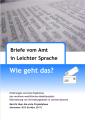 Cover des Zwischenberichts des Projekts Übersetzung von Verwaltungsakten in Leichte Sprache.