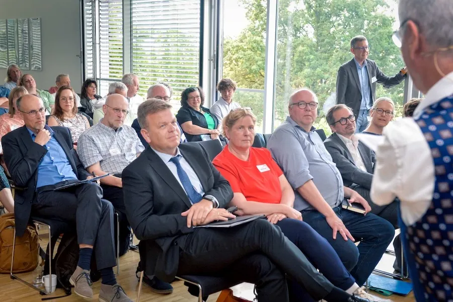 Matthias Heidmeier im Publikum