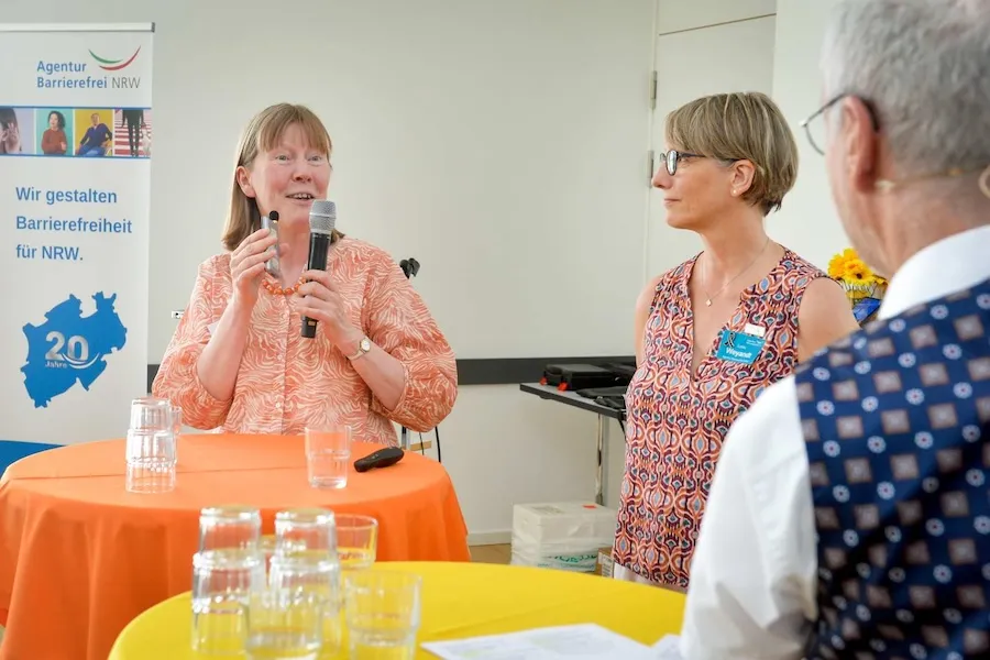 Podiumsdiskussion mit Doris Rüter und Lydia Weyandt