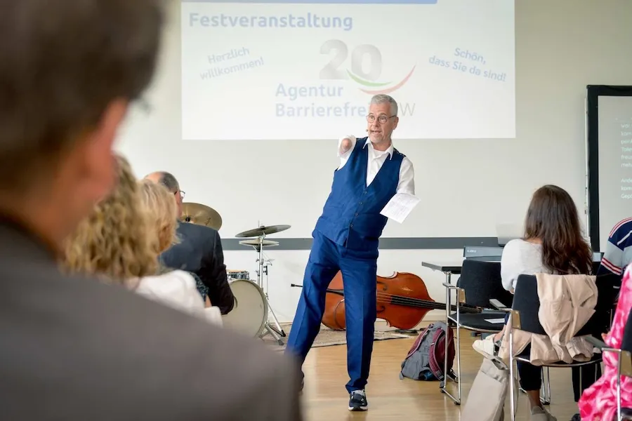 Moderator Rainer Schmidt