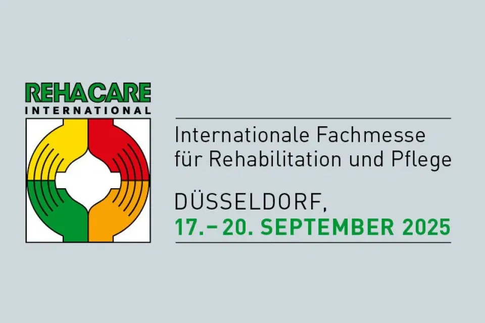 Rehacare International, Internationale Fachmesse für Rehabilitation und Pflege, Düsseldorf 17.9 bis 20.9 2025