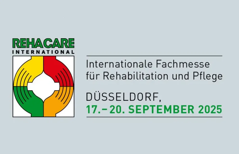 Rehacare International, Internationale Fachmesse für Rehabilitation und Pflege, Düsseldorf 17.9 bis 20.9 2025