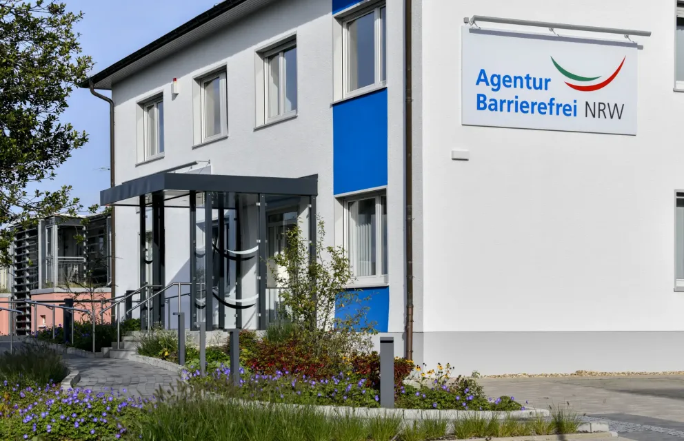 Außenansicht des Gebäudes des KBV und der Agentur Barrierefrei NRW