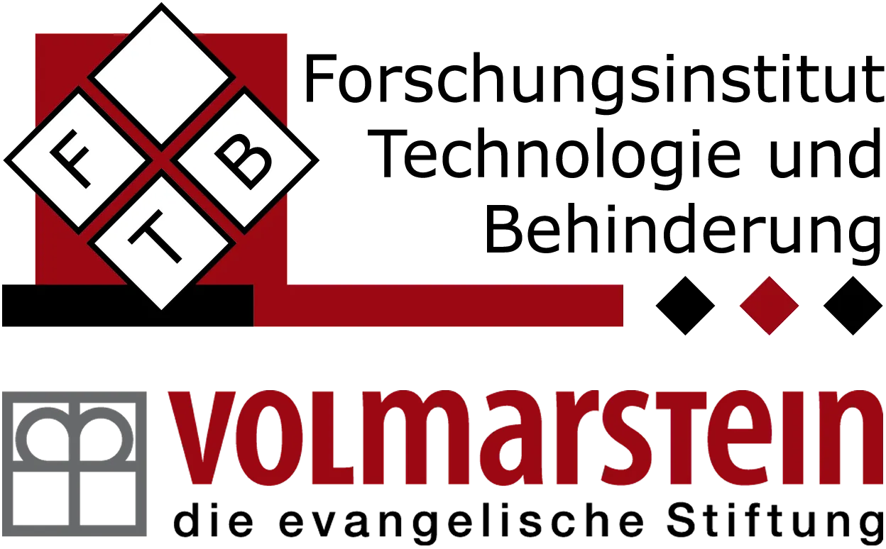 Logo FTB Forschungsinstitut Technologie und Behinderung der Evangelischen Stiftung Volmarstein