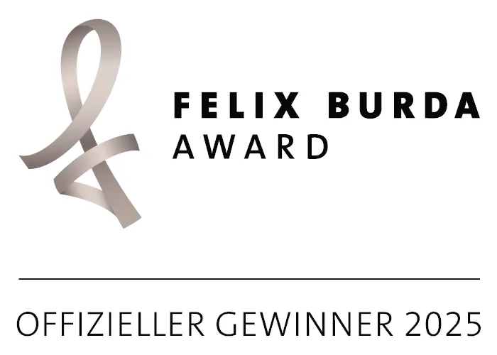 Logo Felix Burda Award - Offizieller Gewinner 2025