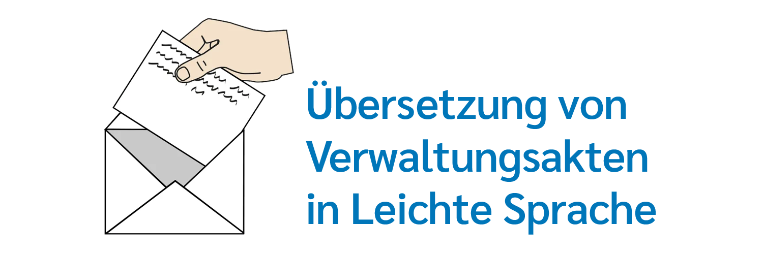 Grafik eines Briefumschlags aus dem ein Brief entnommen wird.